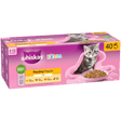 WHISKAS Kitten Poultry Feasts in Jelly 40 x 85g Wet Cat Food Whiskas 
