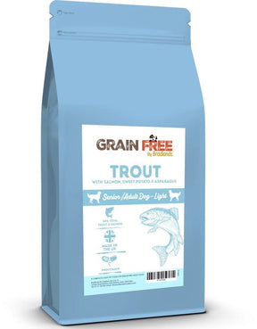 Bradlands Grain Free Adult Light Trout/Salmon 6kg Dry Dog Food Bradlands 