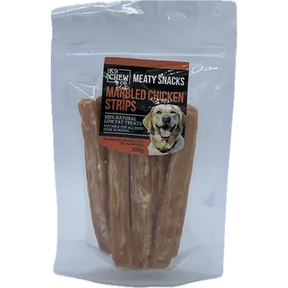 K9 Chew Marbled Chicken Strips 100g K9 Chew 