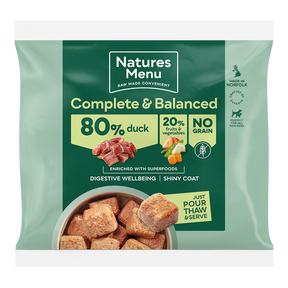Nature Menu Country Hunter Duck 1kg Raw Dog Food Natures Menu 