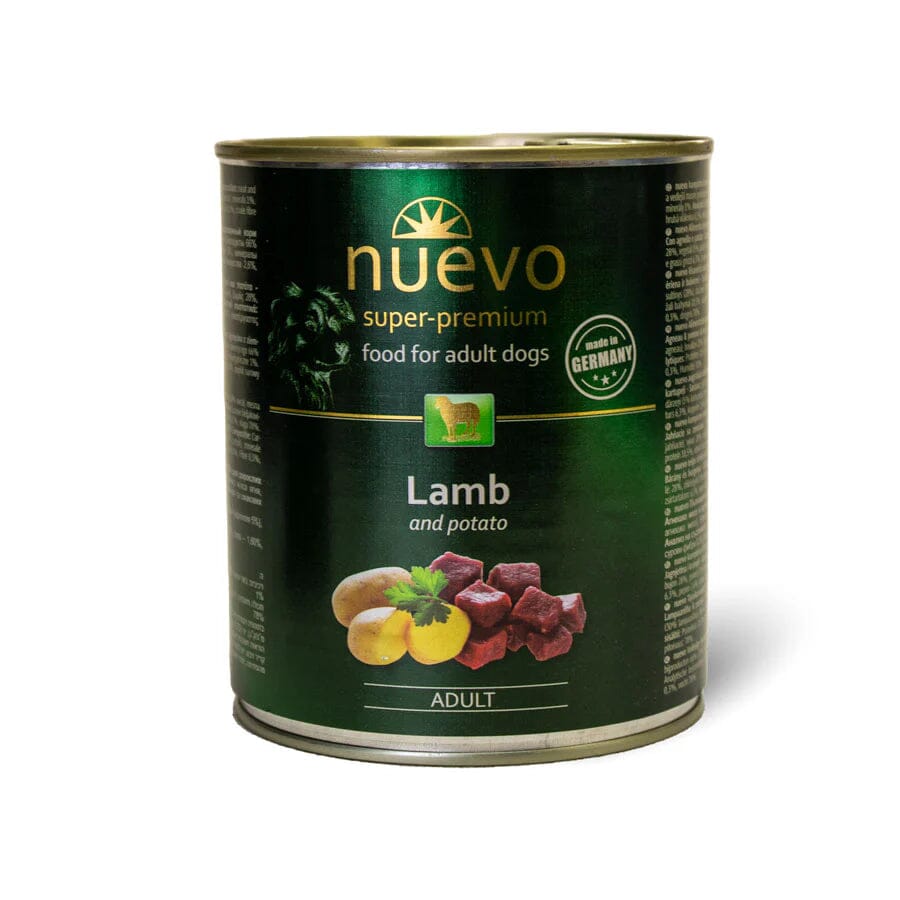 Nuevo Adult Lamb & Potato Wet Dog Food 800g Wet Dog Food Nuevo 