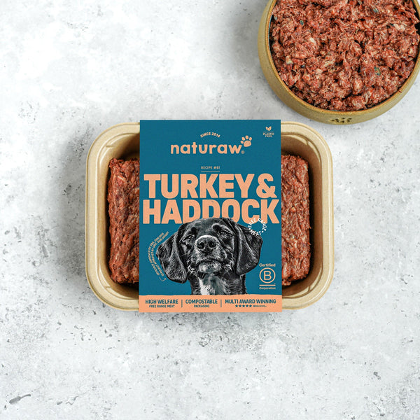 Naturaw Turkey & Haddock 500g Naturaw 