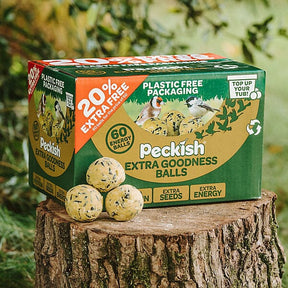 Peckish Extra Goodness Balls 50 Box + 20% Free Peckish 