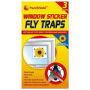 Pest Shield Window Sticker Fly Traps 3pk Pestshield 