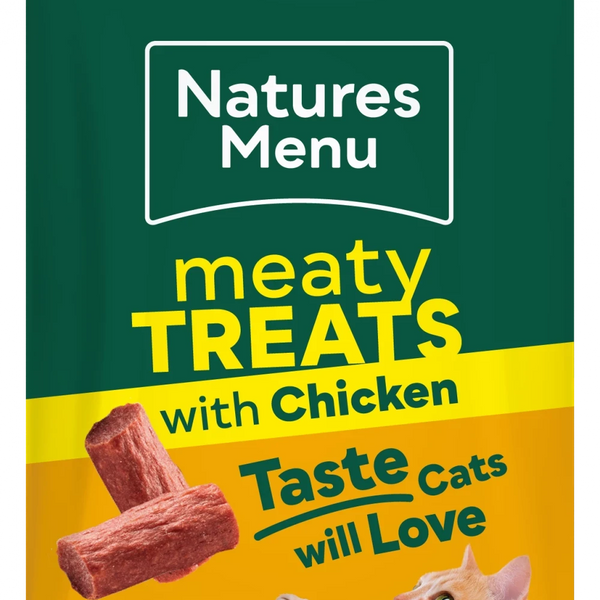 Natures Menu Meaty Cat Treats Chicken 50g – Bradlands Pet Supplies