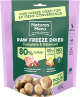 Natures Menu Freeze Dried Turkey 120g Natures Menu 