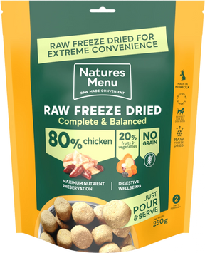 Natures Menu Freeze Dried Chicken 120g Natures Menu 