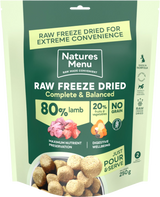 Natures Menu Freeze Dried Lamb 120g Natures Menu 