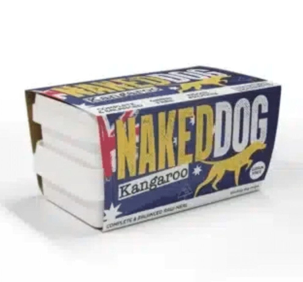 Naked Dog Original Kangaroo Complete Raw Food 2x500g ❄ Raw Dog Food Naked Dog 