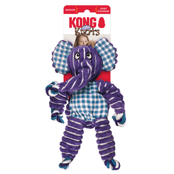 KONG Floppy Knots Elephant Medium/Large KONG 