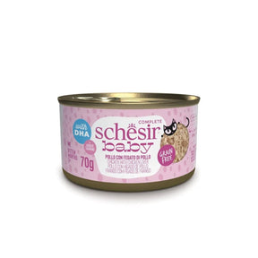 Schesir Baby Wholefood Kitten Cat Chicken & Liver 70g Schesir 