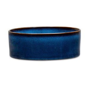 Scruffs Reactive Glaze Dog Bowl Midnight Blue 19cm Dog Bowls Scruffs 