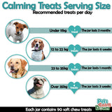 Calm The Eff Down Calming Dog Treat 90pk Pets Calm Down 