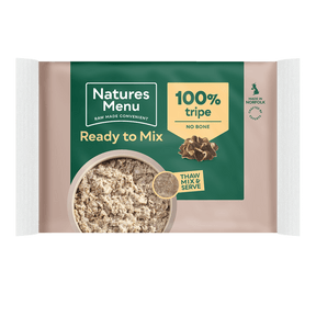 Natures Menu Tripe Raw Dog Food Mince Block 400g Raw Dog Food Natures Menu 
