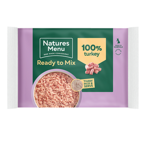 Natures Menu Turkey Block 400g Raw Dog Food Natures Menu 