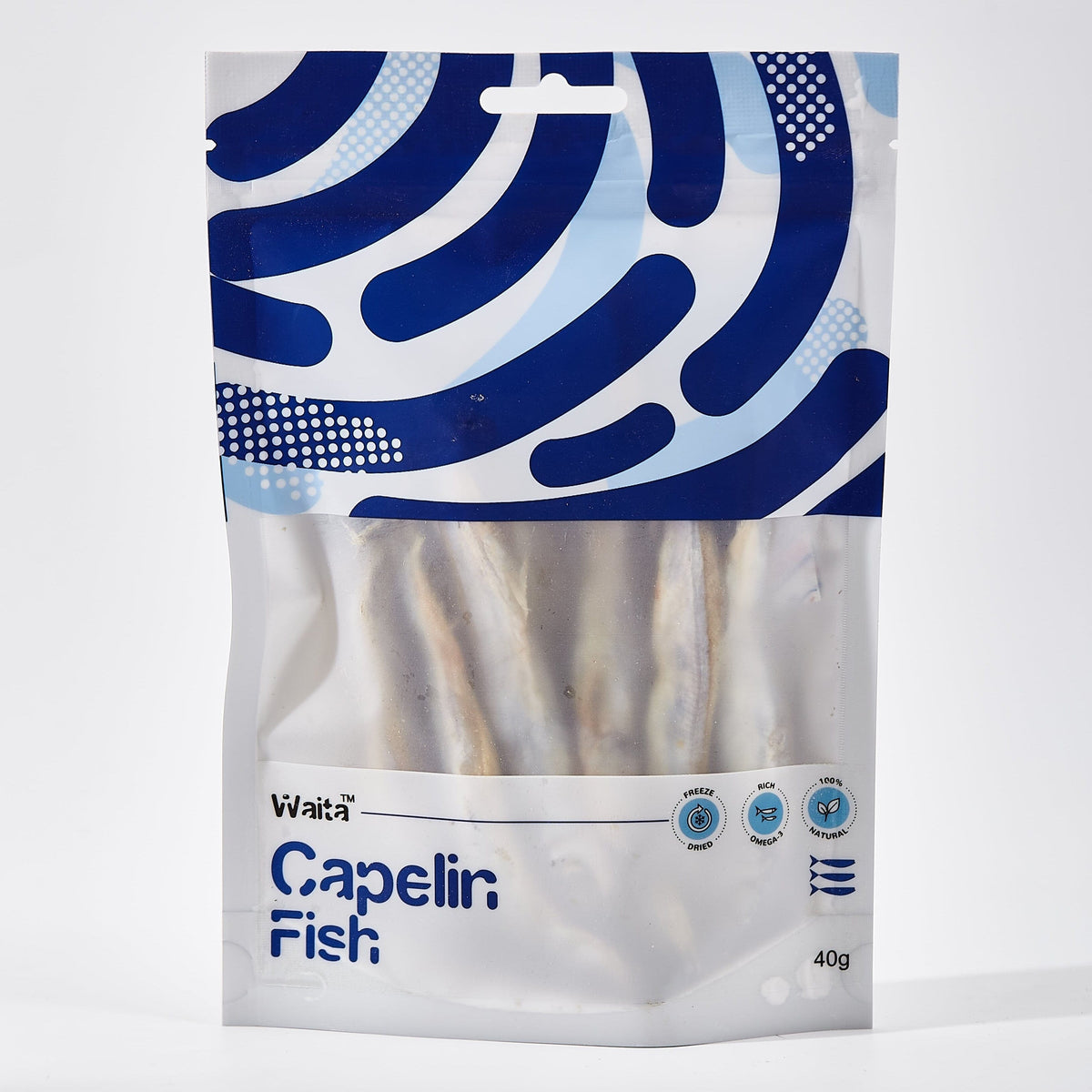 Waita Freeze Dried Capelin Fish 40g