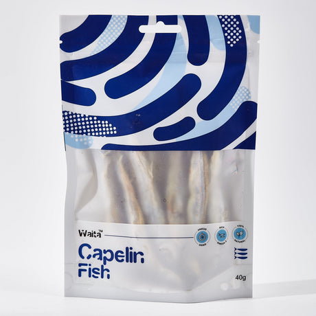 Waita Freeze Dried Capelin Fish 40g Waita 
