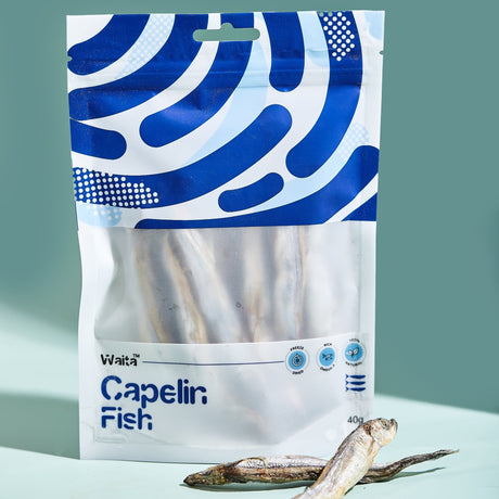 Waita Freeze Dried Capelin Fish 40g Waita 