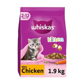 Whiskas Complete Kitten Chicken 1.9kg Dry Cat Food Whiskas 