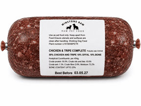 Winstons Chicken & Tripe Complete 80:10:10 454g ❄ Winstons Raw 