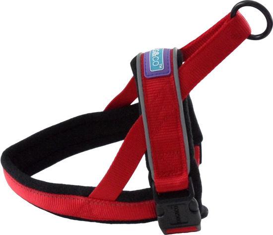 Hem&Co Red Harness Large Collars & Leads Dog & Co 