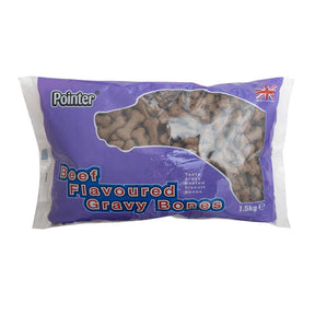 Pointer Gravy Bones 1.5kg Dog Treats Pointer 