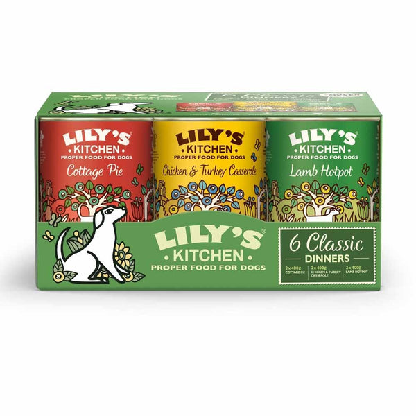 Lilys Kitchen Classic 6 Pack Dog Food Lily's Kitchen 