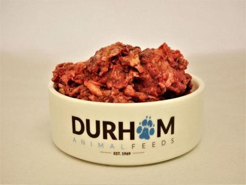 DAF Quail 80:10:10 Mince 454g Raw Dog Food Durham Animal Feeds 