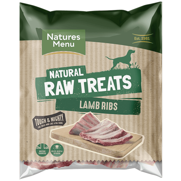 NM Lamb Ribs Dog Food Natures Menu 