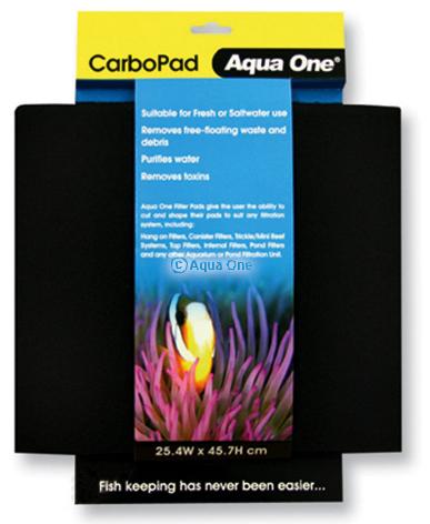 Aqua One Carbo Pad Filter Medias Aqua One 
