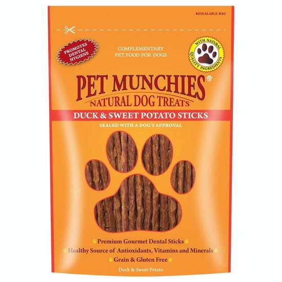 Pet Munchies Duck/Sweet Potato Sticks Dog Treats Pet Munchies 