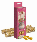 Little One Puffed Rice And Nuts Sticks 2x55g Bradlands Pet Supplies 