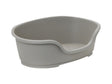 NO4 Plastic Dog Bed Warm Grey 70cm Dog Beds Do Not Disturb 