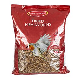 Johnston & Jeff Mealworms 1kg Outdoor Food Bradlands Pet Supplies 