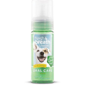 Tropiclean Fresh Breath Mint Foam 133ml Dog Treatments TropiClean 