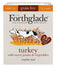 Forthglade Grain Free Turkey 395g Wet Dog Food Forthglade 
