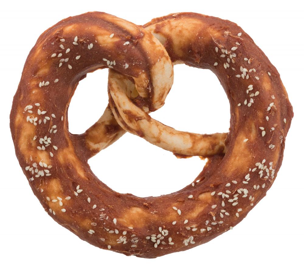 Denta Fun Duck Pretzel 10cm Dog Treats Trixie 