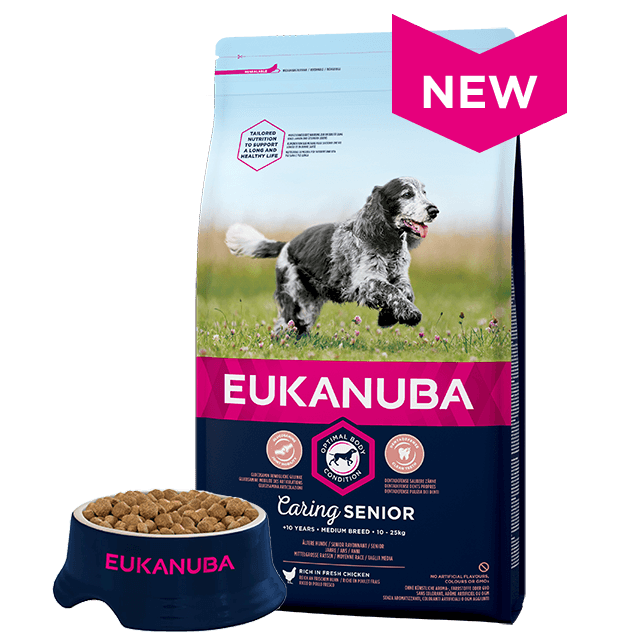 Eukanuba Senior Medium Breed 12kg Dog Food Eukanuba 