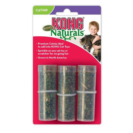 Kong Premium Catnip Tube 3pk Cat Toys Kong 