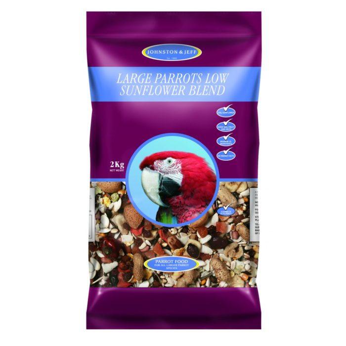 JJ Large Parrot 2kg Indoor Food Johnston & Jeff 