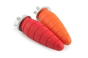 Ancol Wooden Gnaw Carrot x2 Guinea Pigs Ancol 