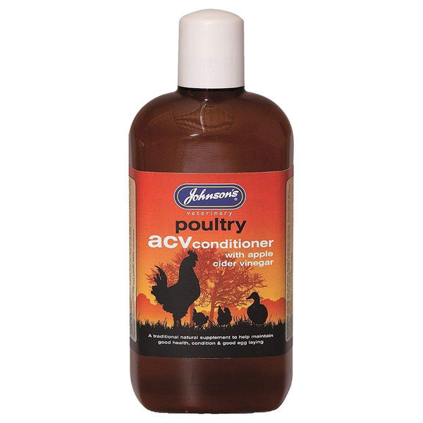 Jhns Poultry Acv Conditioner 500ml Poultry Johnsons 