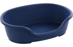 NO3 Plastic Dog Bed Blue 60cm Dog Beds Do Not Disturb 