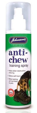 Anti Chew Training Spray Dog Treatments Johnsons 