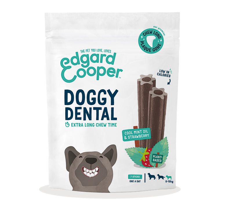 EC Dental Sticks Small Dog Mint Dog Treats Edgard Cooper 