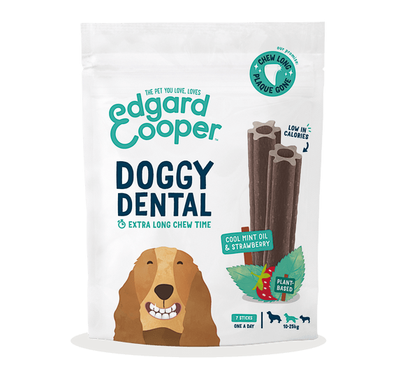 EC Dental Sticks Medium Dog Mint Dog Treats Edgard Cooper 