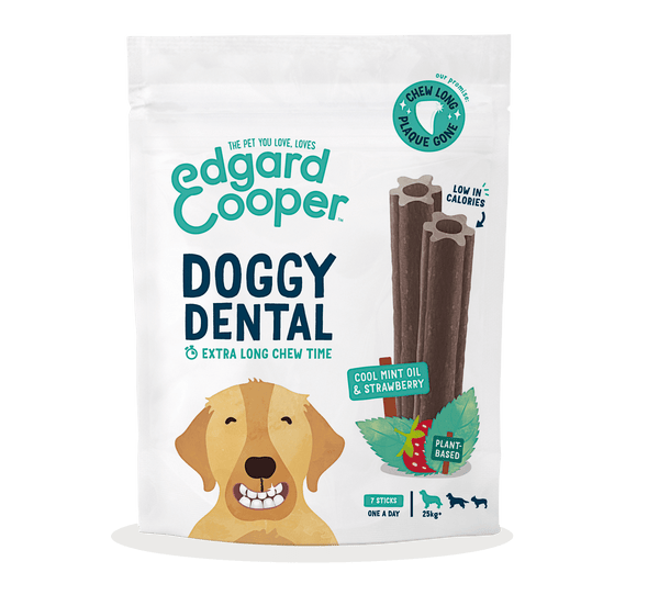 EC Dental Sticks Large Dog Mint Dog Treats Edgard Cooper 