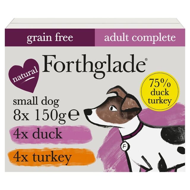 Forthglade Small Breed Duck & Turkey 8 Pack Forthglade 