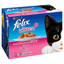 Felix Kitten Fish/Meat 12 Pouches Wet Cat Food Felix 