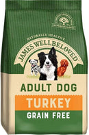 James Wellbeloved Turkey Grain Free 10kg Dry Dog Food James Wellbeloved 